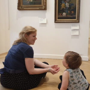 Kunst beleven in het museum met peuters