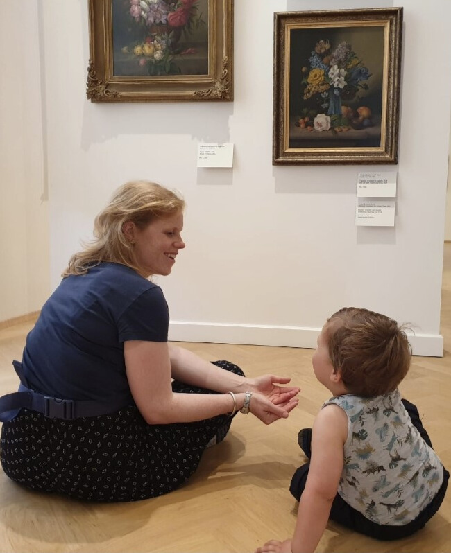 Kunst beleven in het museum met peuters